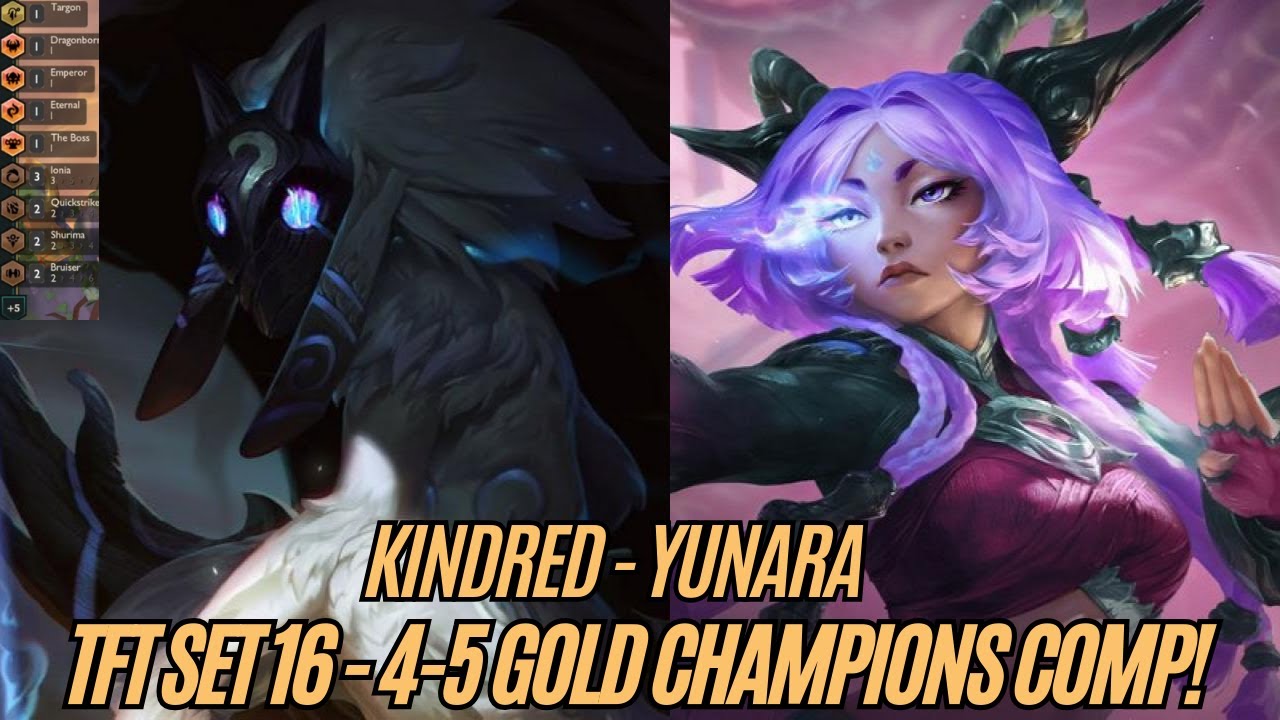 🔥 Teamfight Tactics (TFT) Set 16 (2025) - KINDRED - YUNARA - ALL BOARD 4-5 COST CHAMPIONS!