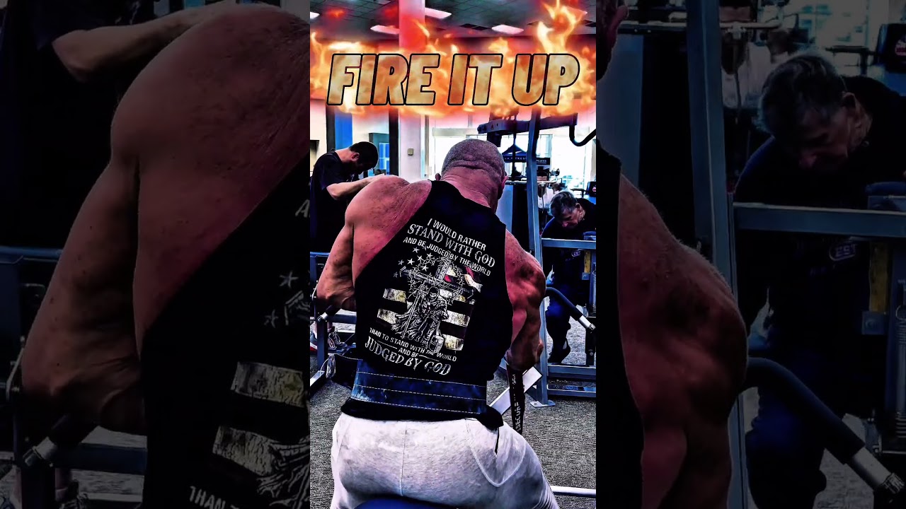 FIRE UP THE BACK #FIREITUP #workout #motivation #pump