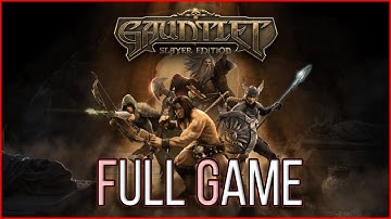 Gauntlet: Slayer Edition – Full Game Walkthrough Gameplay | No Commentary Longplay Playthrough