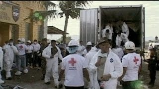 Honduras officials move hundreds of dead after prison fire