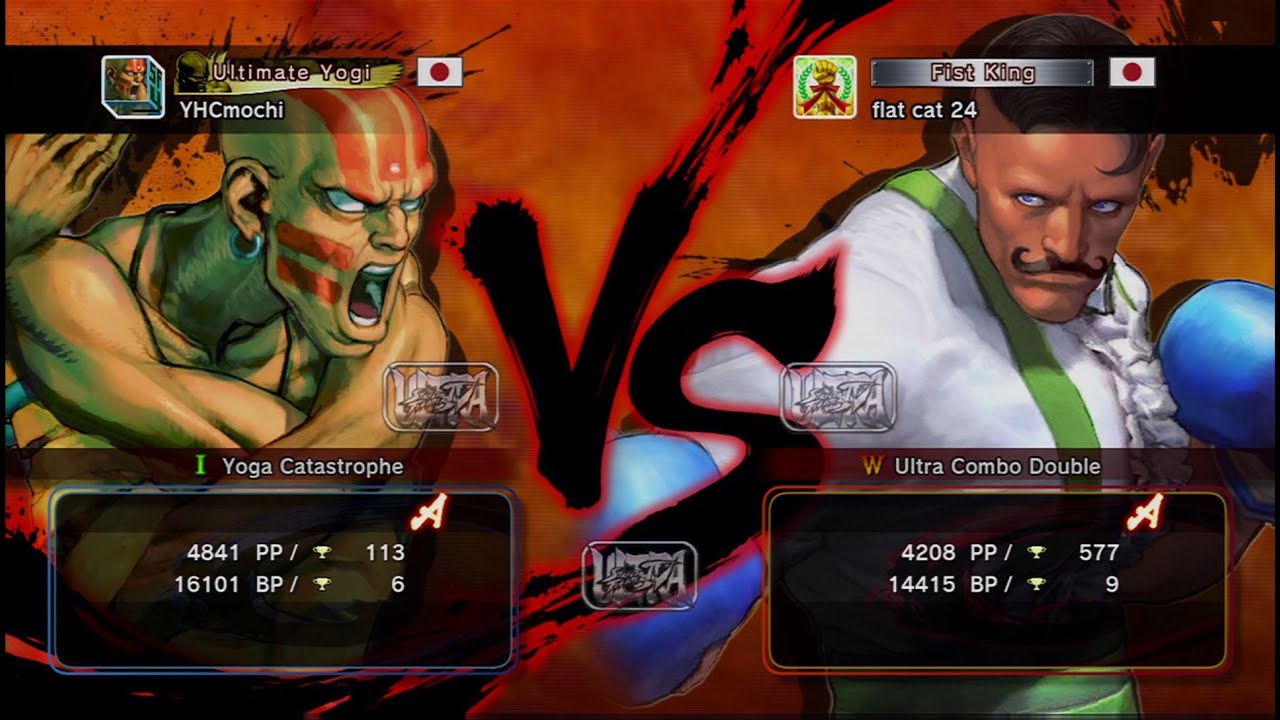 YHCmochi [Dhalsim] vs flat cat 24 [Dudley] USF4