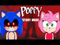 Sonic and amy play poppy playtime chapter 3 in roblox