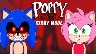 Sonic and Amy play Poppy Playtime Chapter 3 in ROBLOX