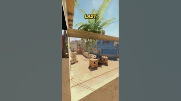 A SITE SPLIT 3 SMOKES ON MIRAGE #shorts #cs2