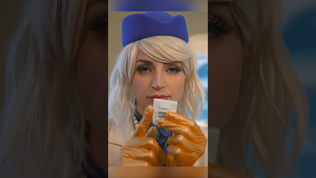 ASMR - In-flight Dental Care (very luxurious)