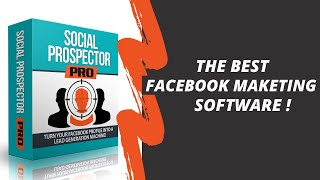 The Best Facebook Marketing Software - Social Prospector Pro screenshot 5