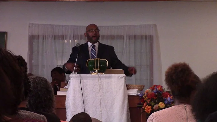 Elder Rodney Byrd singing at Sipsey River Associat...