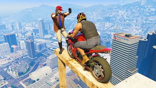 GTA 5 Funny/Crazy Jump Compilation #9 (GTA V Fails Funny Moments)