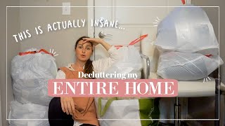 DECLUTTERING MY ENTIRE HOME *Essential Decluttering Tips Included*