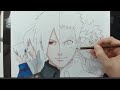 naruto vs sasuke speeddrawing #drawing #anime #art #viralvideo #naruto #speeddrawing