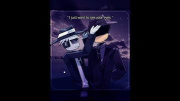 His eyes.🤍🏹 #forsaken #edit #mafioso #chance #roblox #fluff #animation #fyp | ib: @MoonLemon_