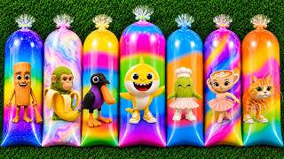 Tralalero Took Over the Rainbow Bag Lineup! 🦈 | Italian Brainrot