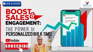 Boost Sales & Engagement: The Power of Personalized Bulk SMS!