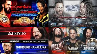 WWE Shinsuke Nakamura PPV Match Card & Results Compilation (2019-2026) | Shinsuke Nakamura
