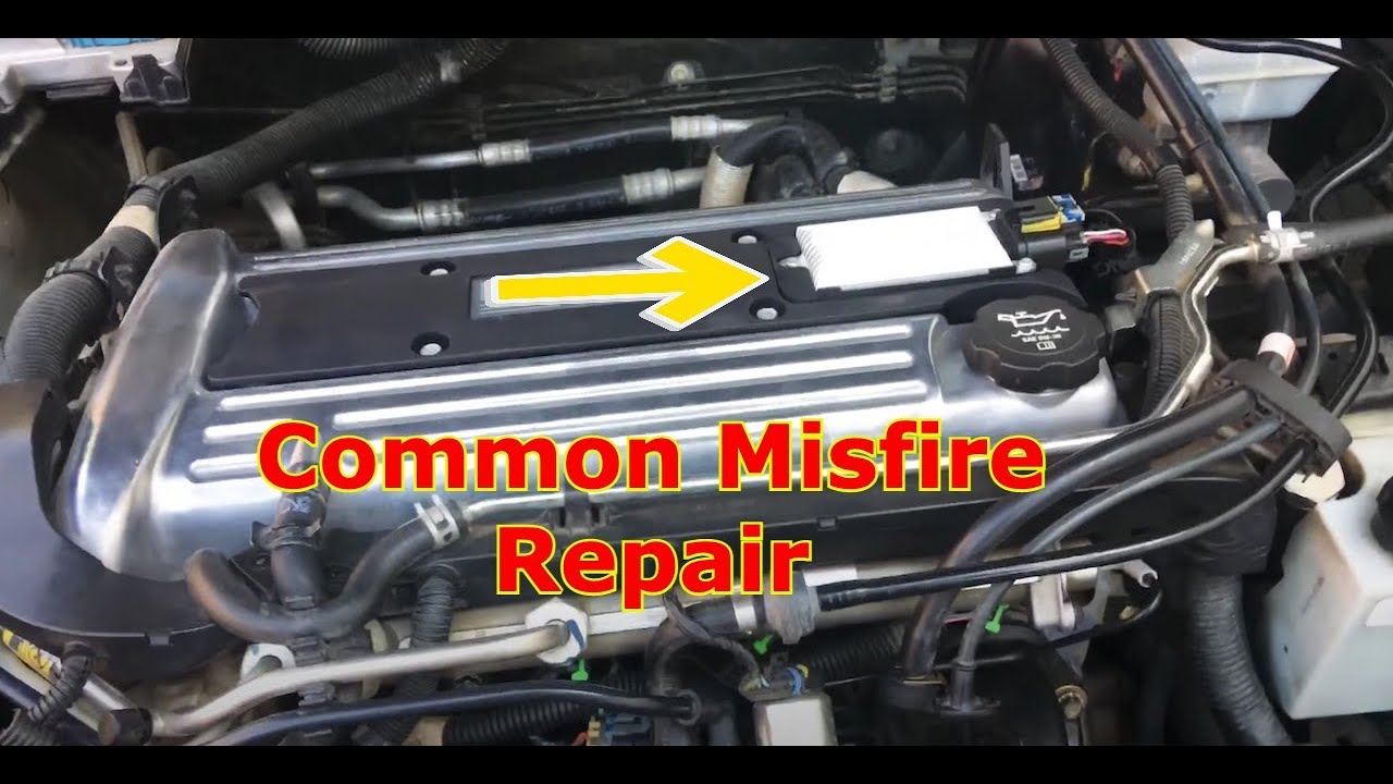 Saturn Ion 2.2 Eco Tec Common Misfire Repair !!! - YouTube