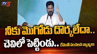 మొగోడు దొర్కలేదా..| CM Revanth Powerful Speech At Narsapur | Neelam Madhu | Medak Loksabha | TV5News