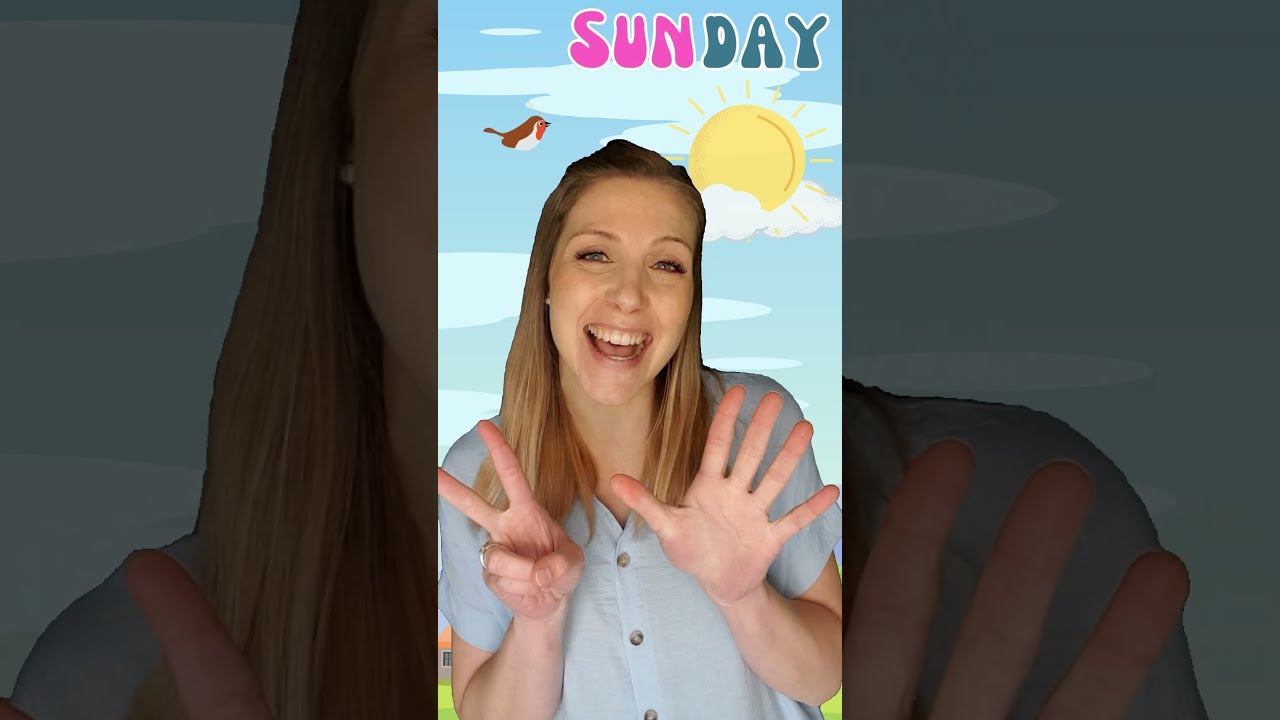 Days Of The Week Song Englishforkids Daysoftheweek Learnenglish Educational For Children