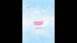 [Pinyin] 7538( Me U - remix) - kt