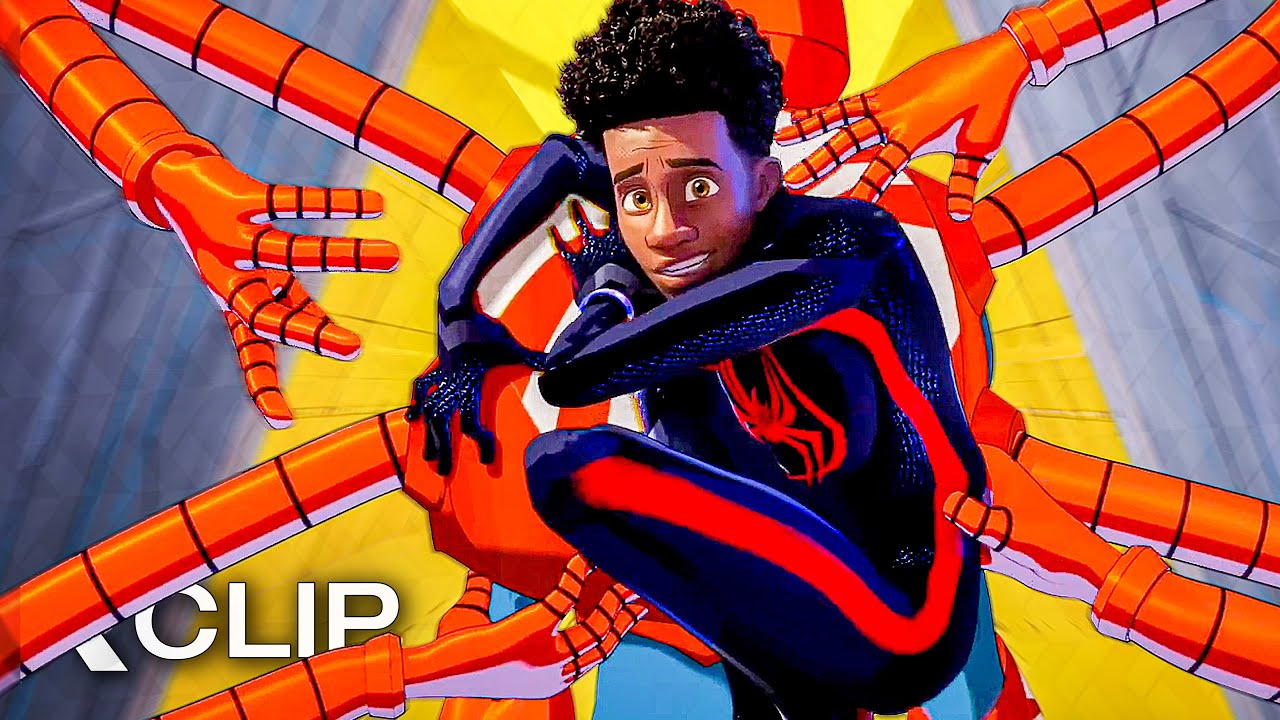 SPIDER-MAN: Across the Spider-Verse Movie Clip - Miles hides from the ...