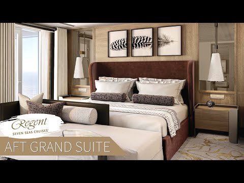 Seven Seas Grandeur Aft Grand Suite walkthrough tour