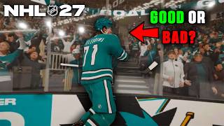 MY BRUTALLY HONEST REACTION TO THE NHL 27 TRAILER