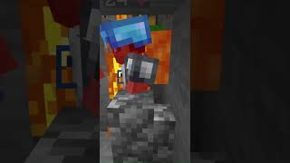 suffocating a stupid skywars player in obsidian #shorts