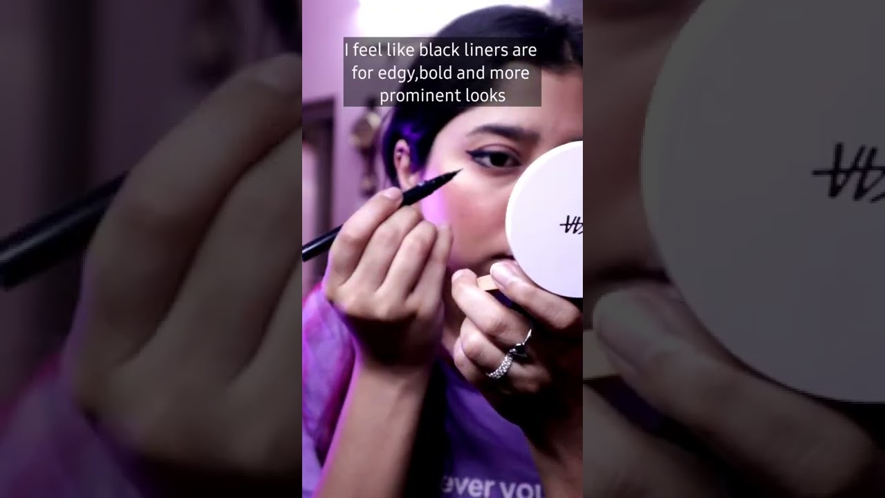 Brown vs Black eyeliner