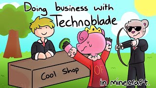 Information Skyblock: Doing Business with Technoblade (tommyinnit) News