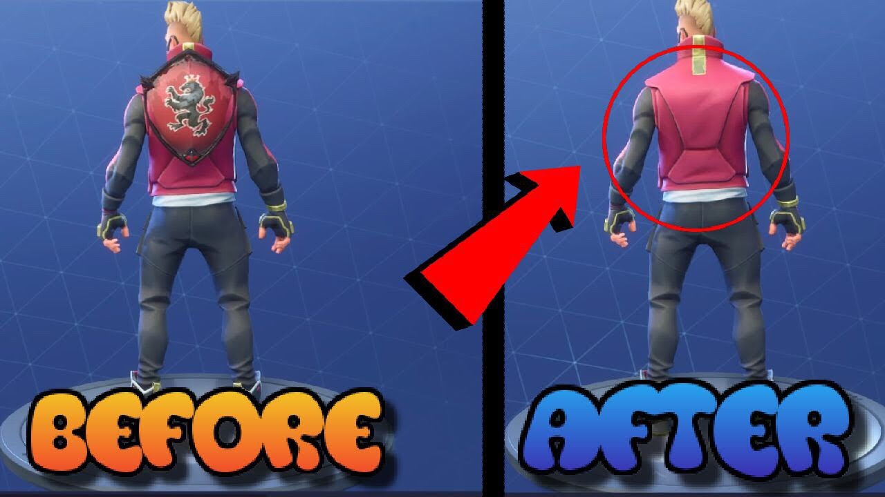 Fortnite How To Fix Back Bling Glitch (Can´t Remove Back Bling Glitch Fix)
