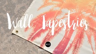 Wall Tapestries by Nature | City Co. - Product Video
