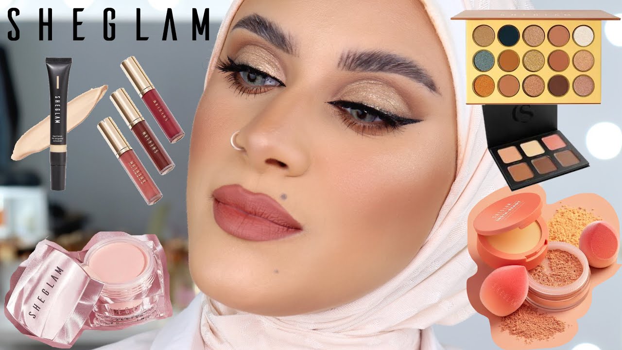 مكياج شي جلام الجديد و رأيي فيه | منتج اخد ضجة و اتصدمت فيه 🤦‍♀️ مكياج مناسبات سهل لاي لون فستان