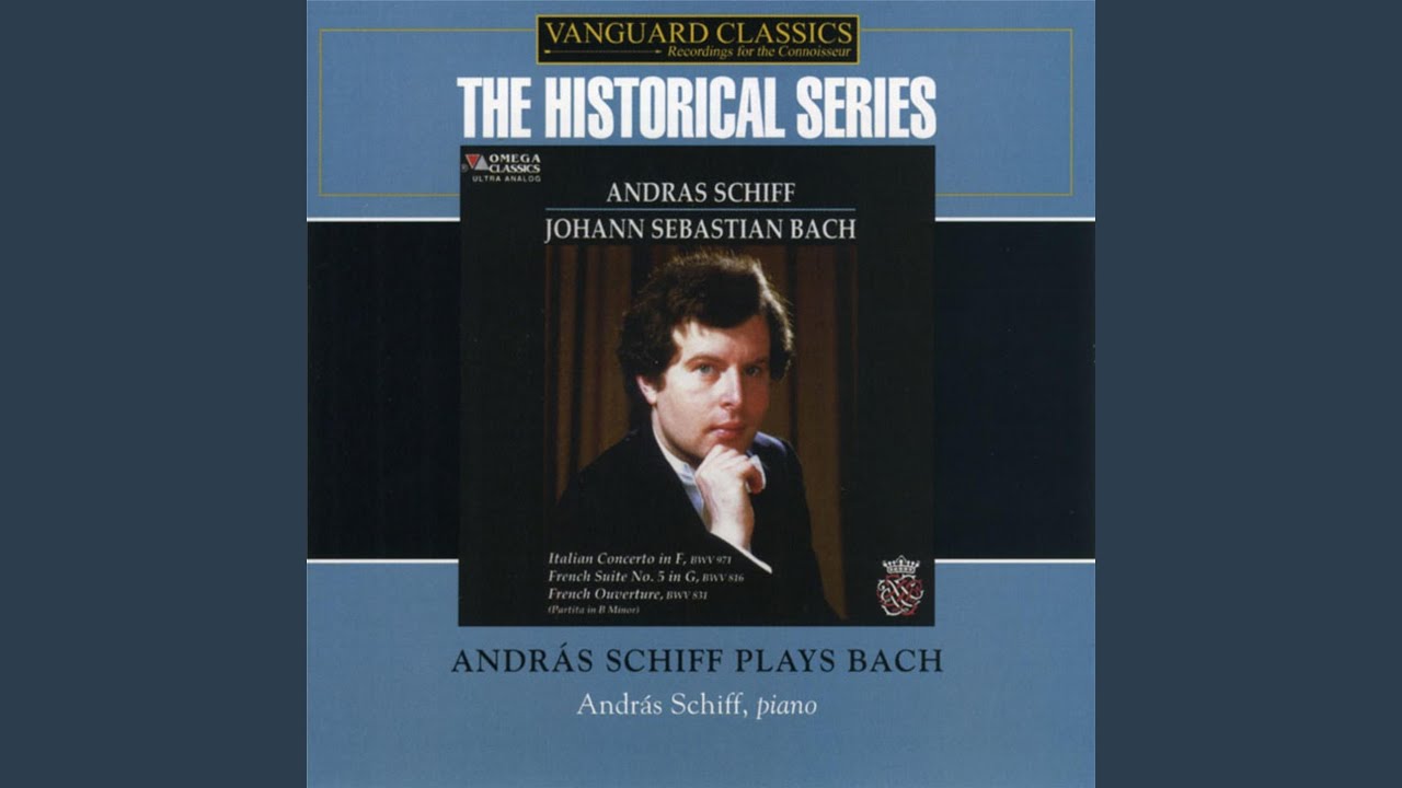 French Suite No. 5 In G, Bwv 816 I. Allemande YouTube