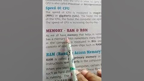 Class 4th Computer Chapter-2 Computer - Inside system unit