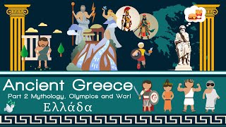 ANCIENT GREECE | Mythology, Olympics, and Wars | History for Kids