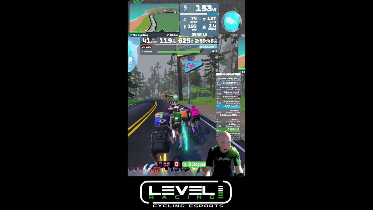 Jamie Cahill | Zwift | Pace Parter Ride