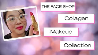 The Face Shop Collagen Gold Liner & Ampoule Lipstick | First Impressions |The Dancing Avon Lady