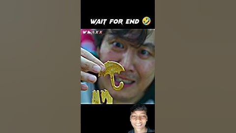 dalgona game pass reaction #squidgamchallenge #kdrama #shorts