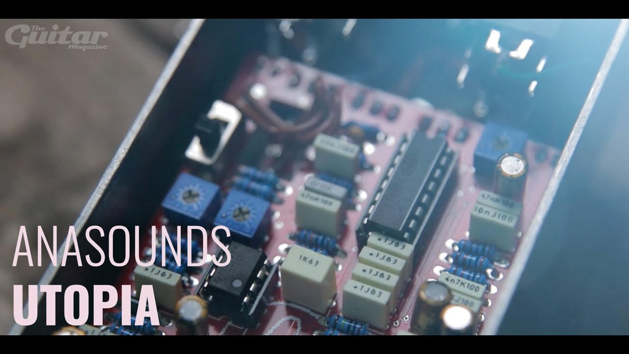 Anasounds Utopia tape echo-style delay pedal demo