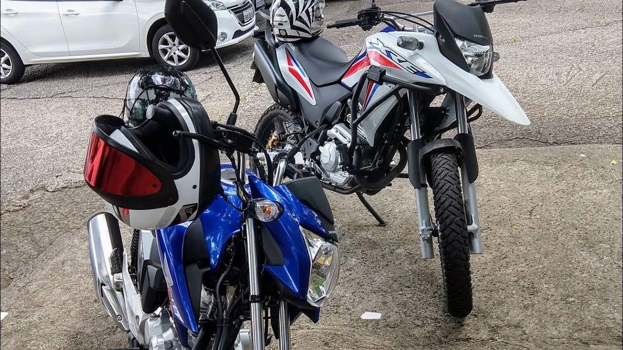 Titan 160 Azul 0km Zera Saindo Da Honda No Grau Youtube