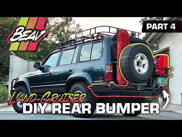 Custom DIY Off-Road Bumper - 80 Series Overland Land Cruiser - 4x4 Labs 