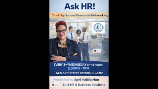 Join ALL4HR & Business Solutions for HR Questions & Networking