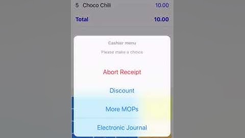 SellWell POS. Basics