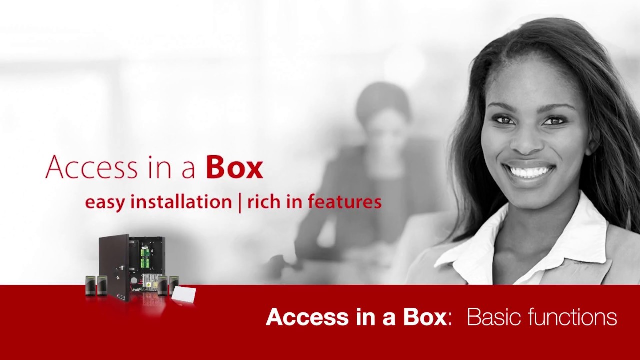 Access in a Box Basic functions YouTube