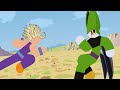 Gohan Vs Cell Stick Fight!!