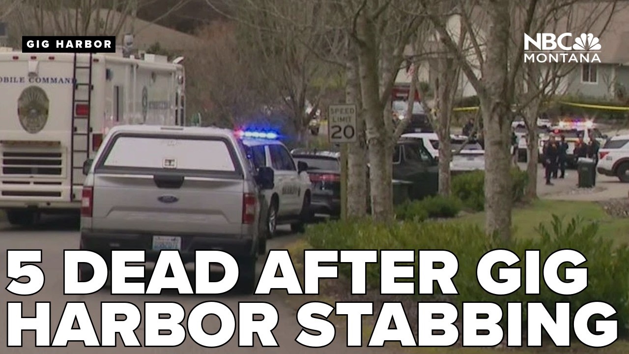 4 killed after protection order violation in Gig Harbor, suspect shot dead by deputies