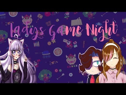lady's game night 1. Jugando Mario Party con Frisk y Kyomi
