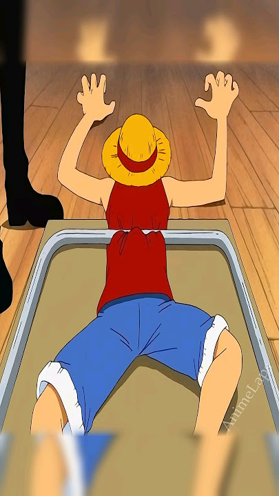 One Piece: Luffy Trapped Like a Mouse! #anime