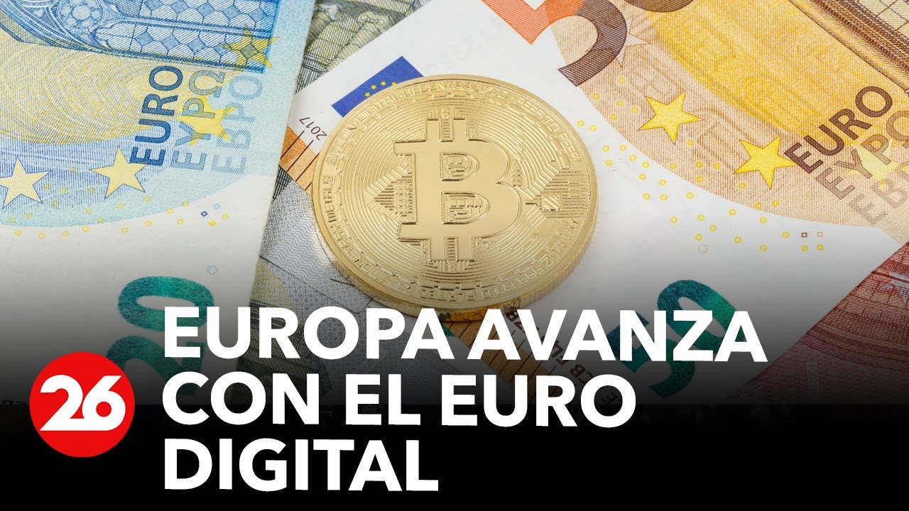 Así será el euro digital que controlará el dinero en Europa - YouTube