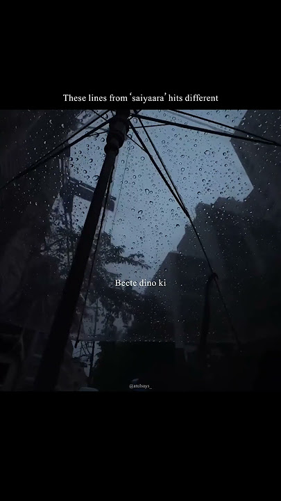 yaadon ke taare tutenge kase | saiyaara |Faheem abdullah|lyrical status #shorts #reels #music