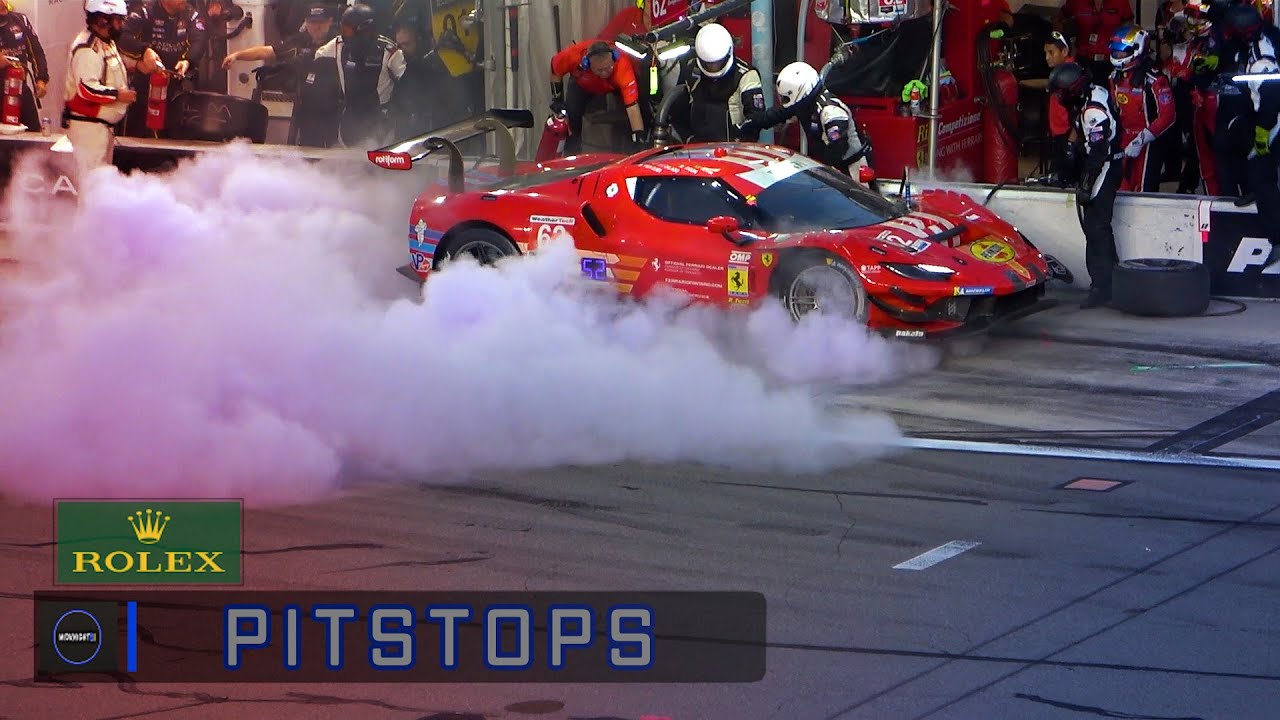 2024 ROLEX 24 AT DAYTONA PITSTOPS